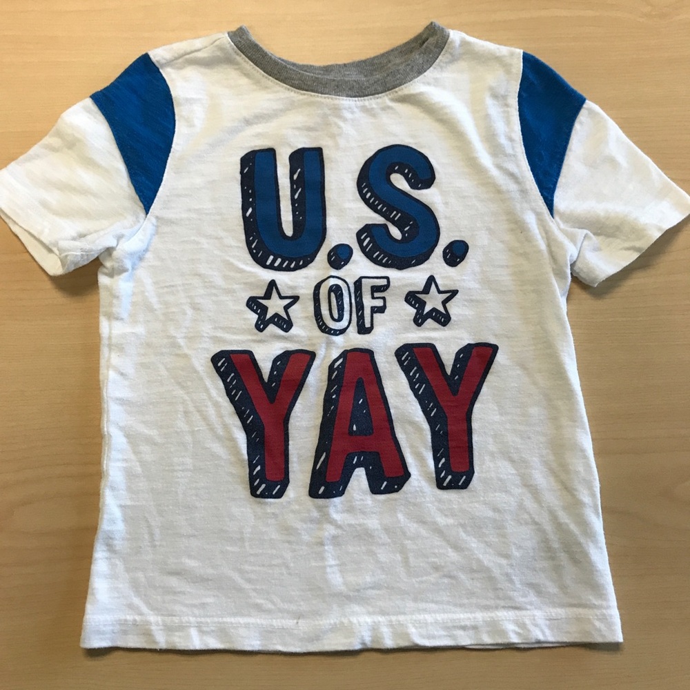 Old Navy red, white, blue 3T T-shirt